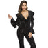 Deep V jumpsuit - ROUTINE FASHION